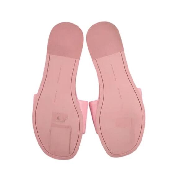 Dolce Vita Shoes Womens 9 Sandal Slides Fashion Pink Slip On Bandage Strap Flats - Picture 12 of 13